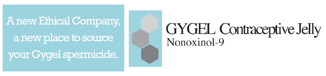 Now In Stock, Gygel N-9 Spermicide.